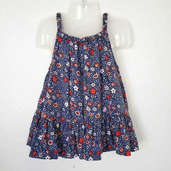 Old Navy Toddler Girl Sleeveless Summer Floral Top - Picture 1 of 4